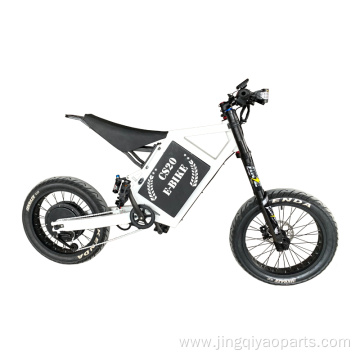 CS20 Fat Tire 8000W High Speed Electric Motorcycle